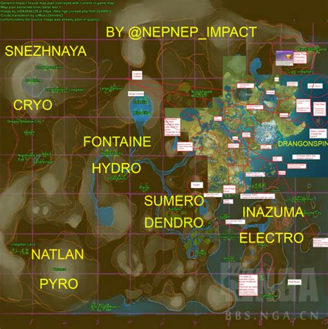 genshin map leaks|Genshin Impact 5.0